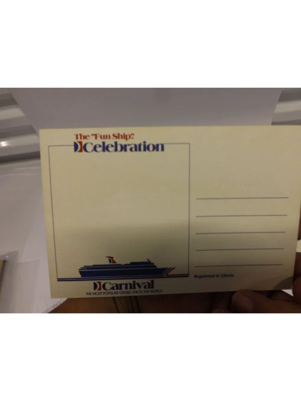 Vtg Cruise Ship Postcards Lot Carnival Royal Cruise Line & Queen Elizabeth II